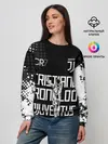 Женский свитшот / КРИШТИАНУ РОНАЛДУ / ЮВЕНТУС