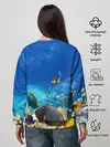 Женский свитшот / Морской мир