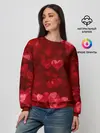 Женский свитшот / СЕРДЕЧКИ | HEARTS
