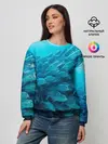 Женский свитшот / Морской мир