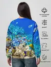 Женский свитшот / Морской мир