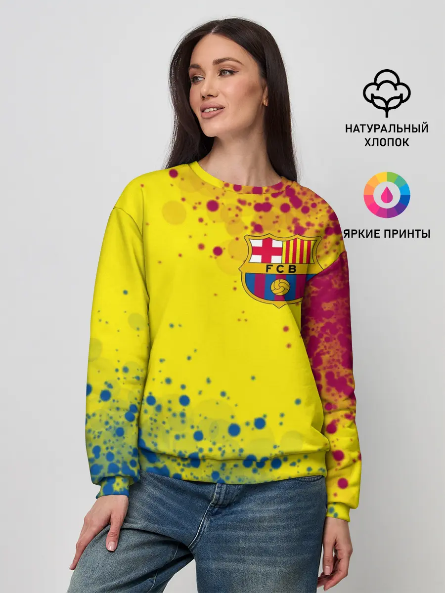 Женский свитшот / Barcelona