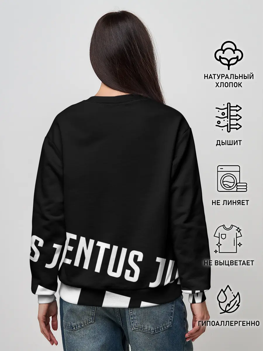 Женский свитшот / КРИШТИАНУ РОНАЛДУ / JUVENTUS