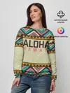 Женский свитшот / АЛОХА ГАВАЙИ, ALOHA, SUMMER