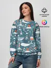 Женский свитшот / Море и его жители