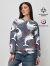 Женский свитшот / Акулы