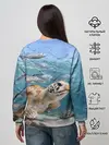 Женский свитшот / Морская черепаха