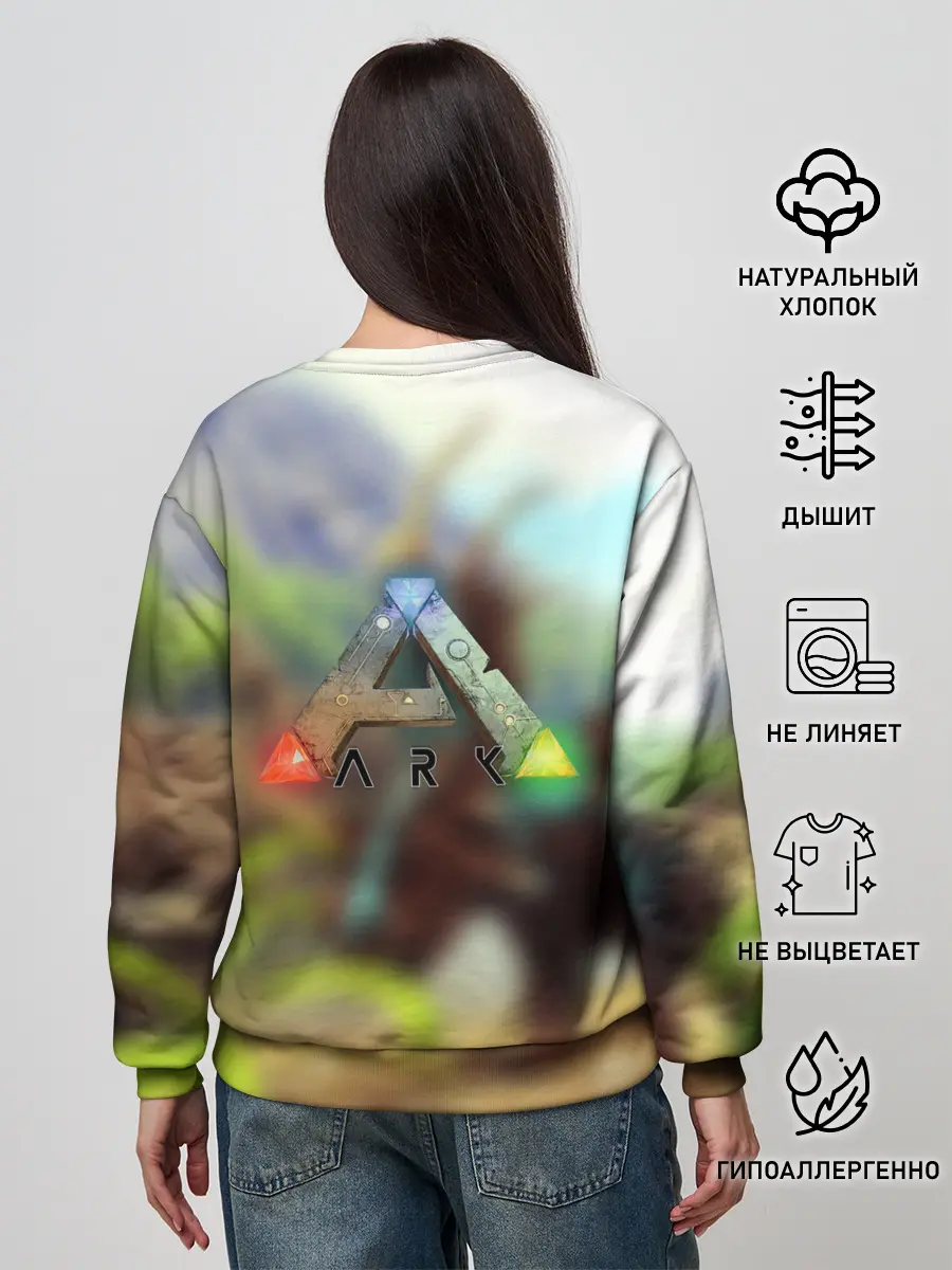 Женский свитшот / Ark Survival | АРК СУРВИВАЛ