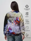 Женский свитшот / Клоуны в актинии