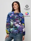 Женский свитшот / Коралловые рыбки