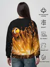 Женский свитшот / Клоуны в актинии