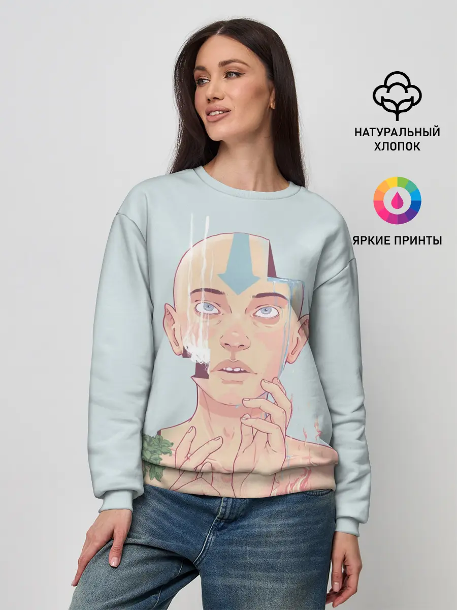 Женский свитшот / The last airbender