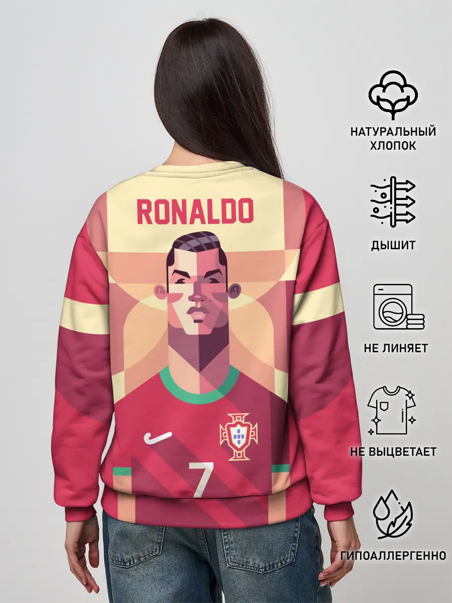 Женский свитшот / Криштиану Роналду