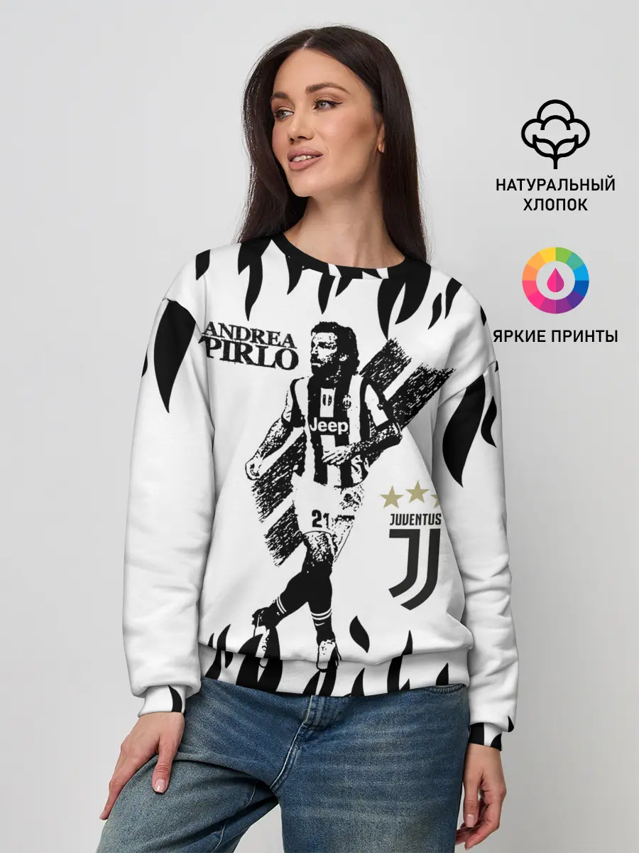 Женский свитшот / Андреа Пирло/Andrea Pirlo