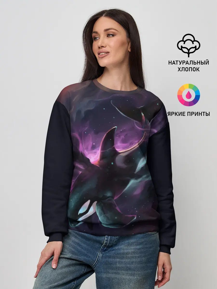 Женский свитшот / касатка