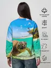 Женский свитшот / Морская черепашка