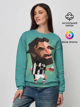 Женский свитшот / Андреа Пирло