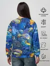 Женский свитшот / Коралловые рыбки