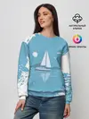 Женский свитшот / ОДИНОКИЙ ПАРУСНИК | SAILBOAT
