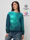 Женский свитшот / Дно морское