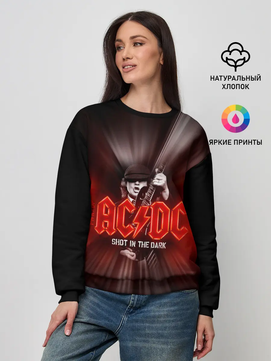 Женский свитшот / AC/DC: Angus Young