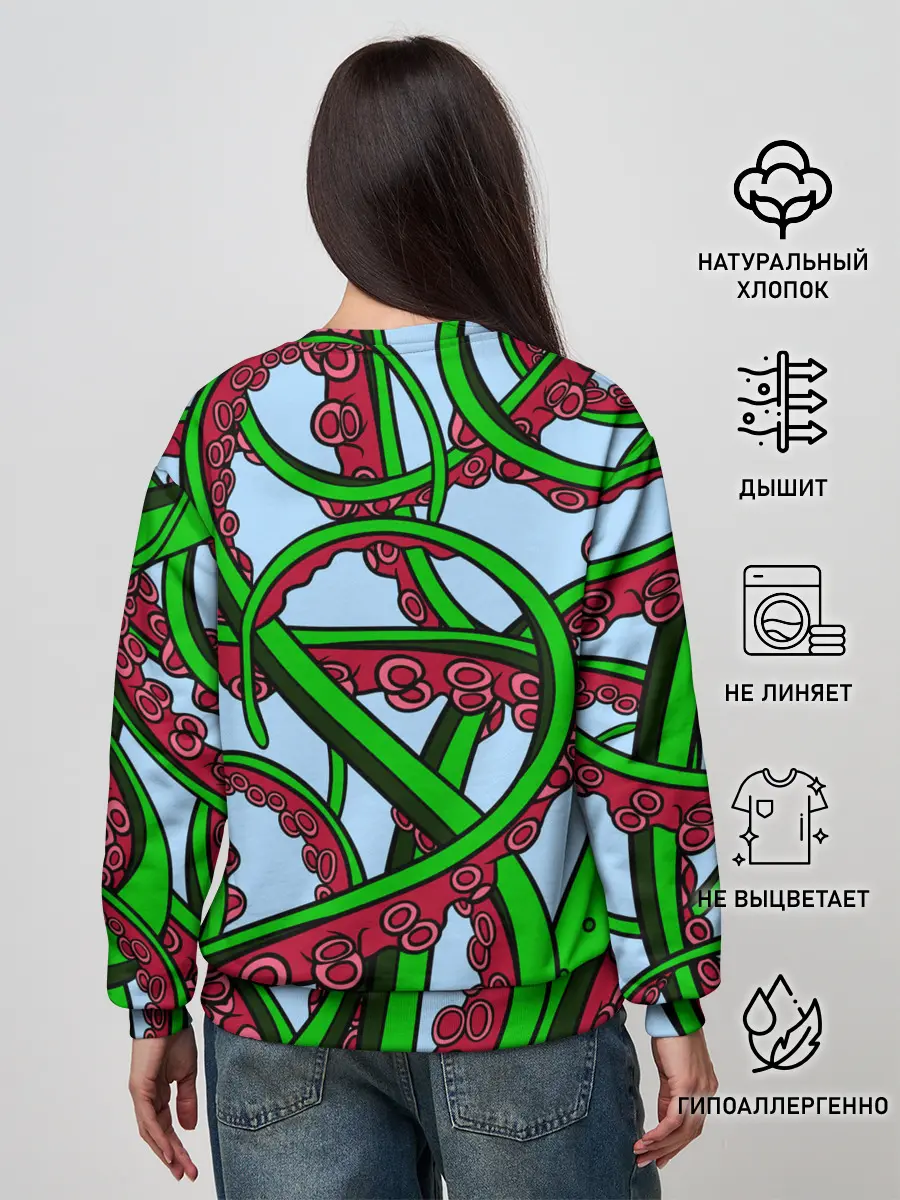 Женский свитшот / Кракен / Kraken