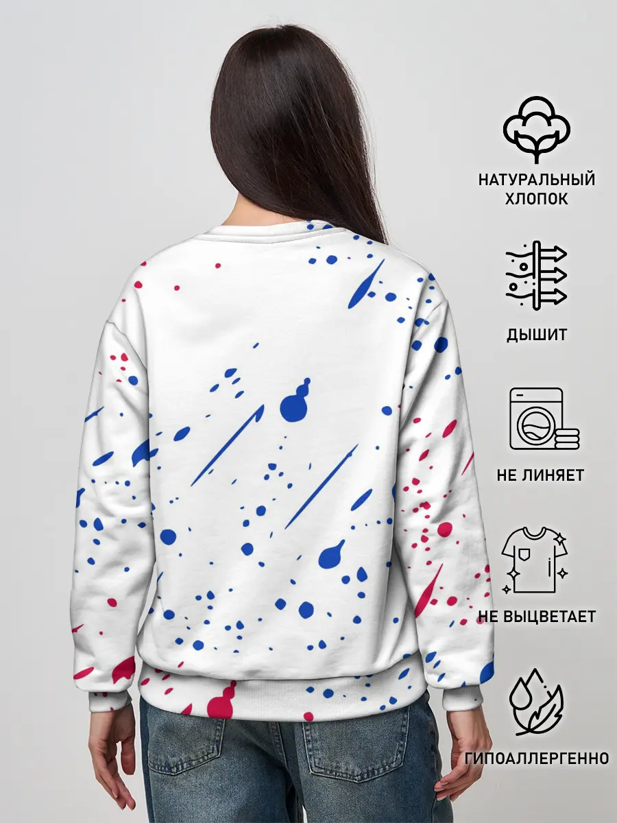 Женский свитшот / НЕЙМАР / NEYMAR / БАРСЕЛОНА