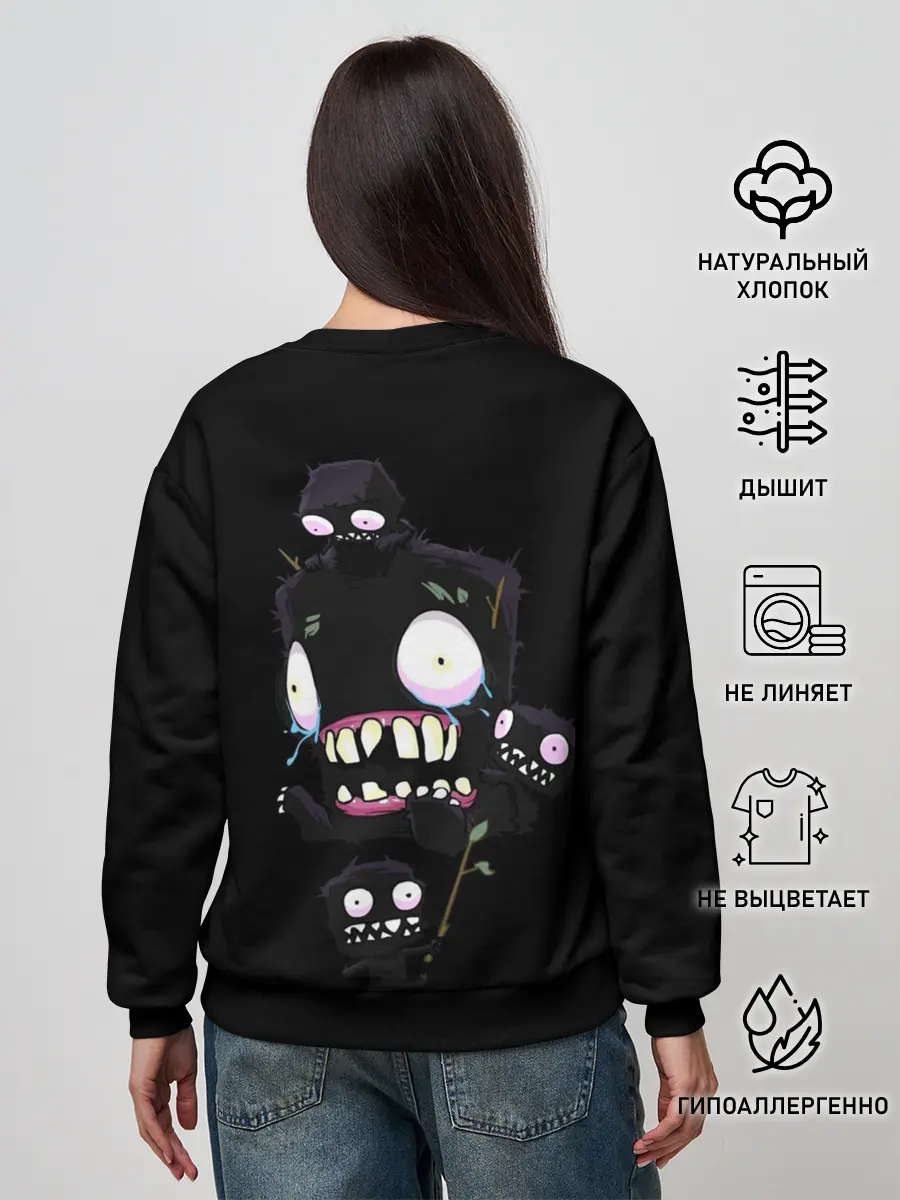 Женский свитшот / Я монстр