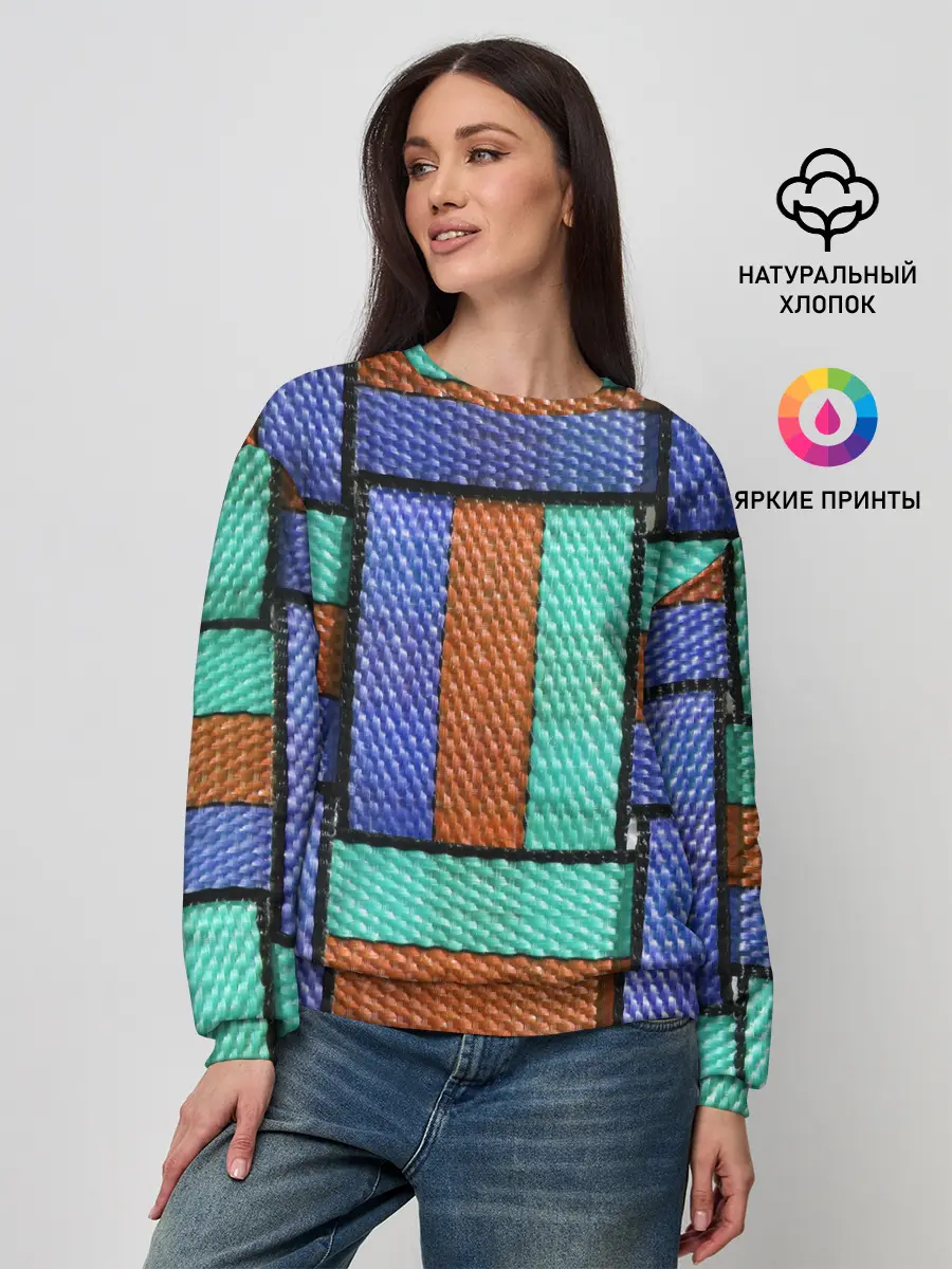 Женский свитшот / Stripes