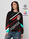 Женский свитшот / LIVERPOOL / ЛИВЕРПУЛЬ / СПОРТ