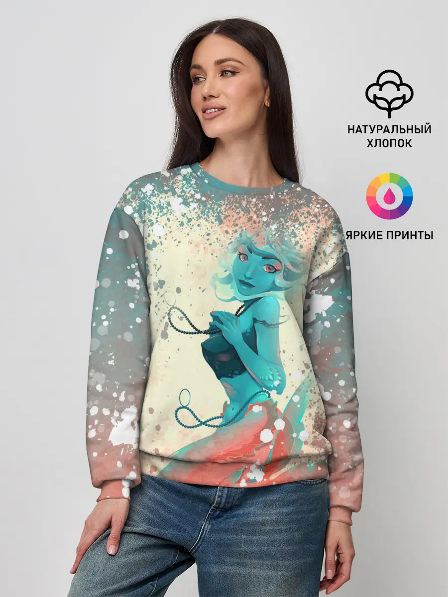 Женский свитшот / Русалочка | Mermaid