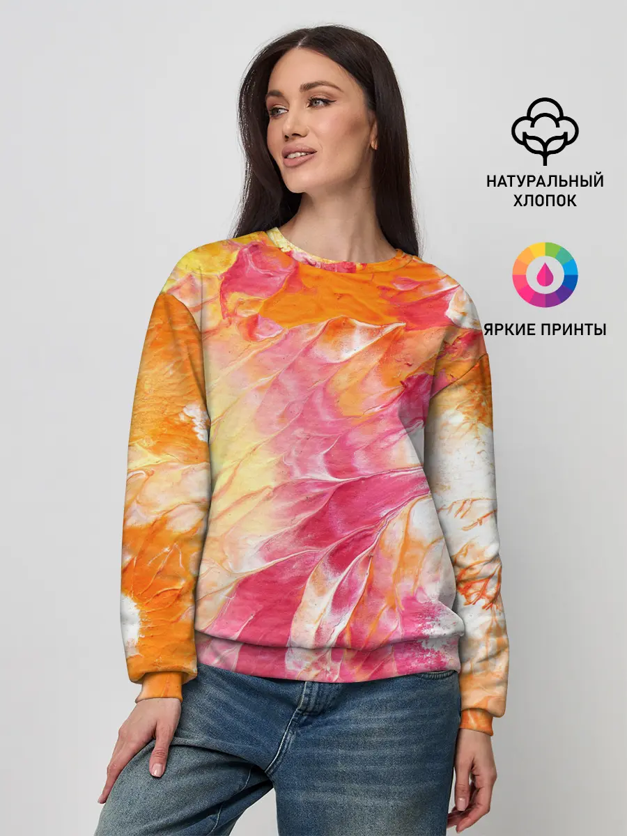 Женский свитшот / Яркая | Bright colors