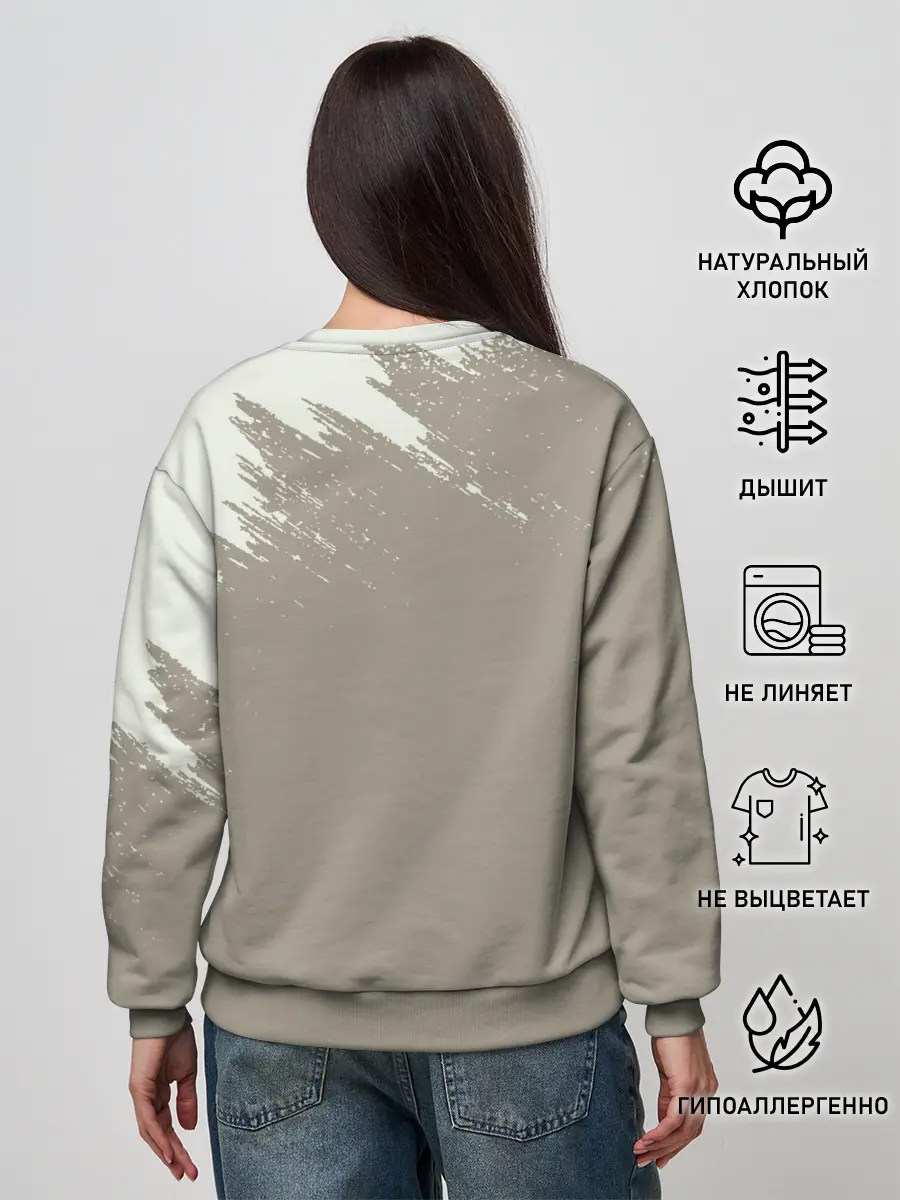 Женский свитшот / Красивая русалка | Beautiful mermaid