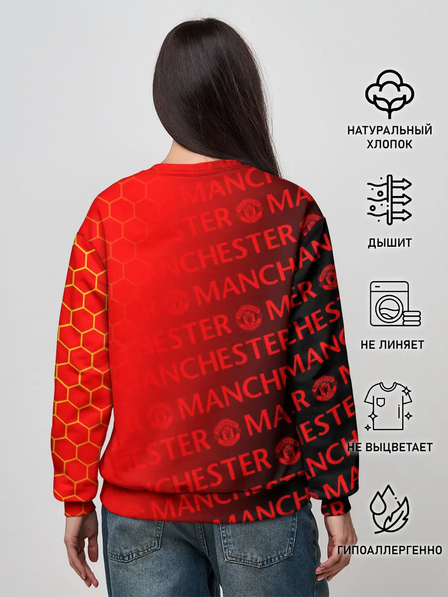 Женский свитшот / МАНЧЕСТЕР / MANCHESTER UNITED