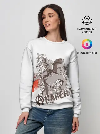 Женский свитшот / АНГЕЛ АНАРХИИ