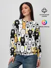 Женский свитшот / КОШАЧИЬ ЛАПЫ