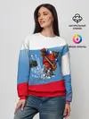 Женский свитшот / Русский хоккей