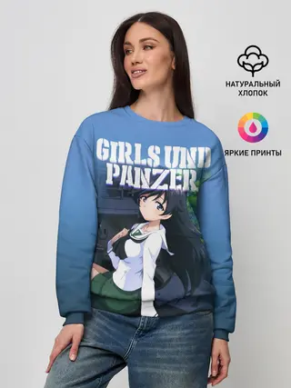 Женский свитшот / Girls und Panzer