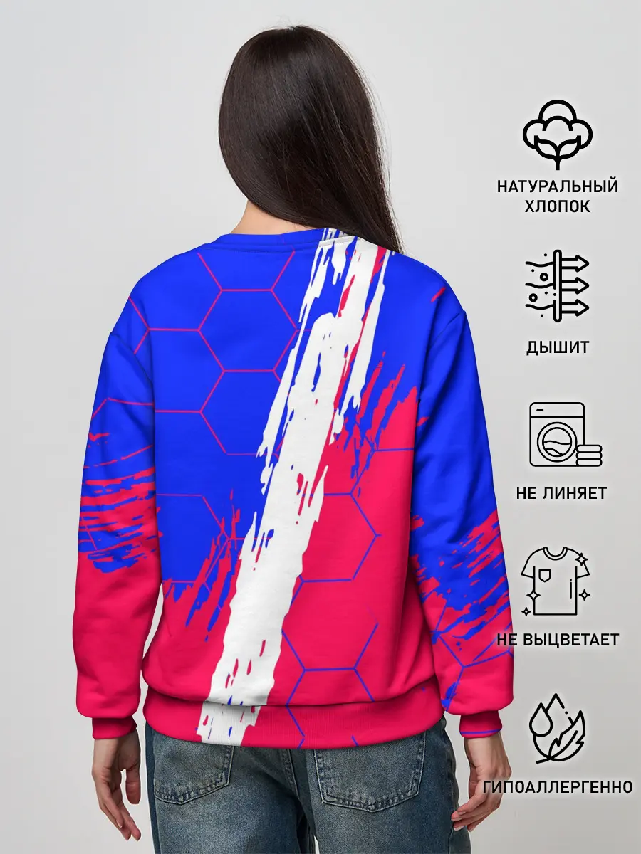 Женский свитшот / FC BARCELONA / ФК БАРСЕЛОНА