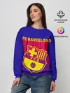 Женский свитшот / FC BARCELONA / ФК БАРСЕЛОНА