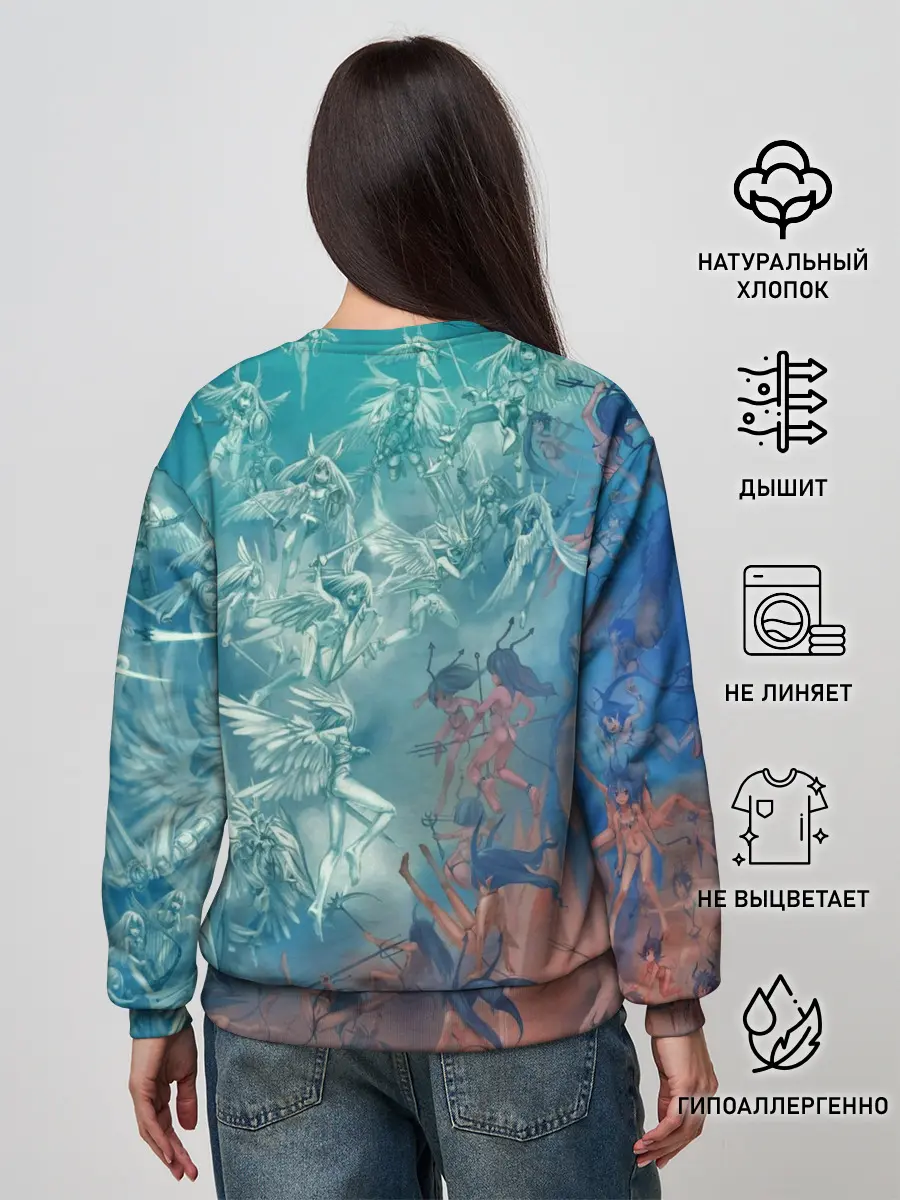 Женский свитшот / Ангелы и Демоны