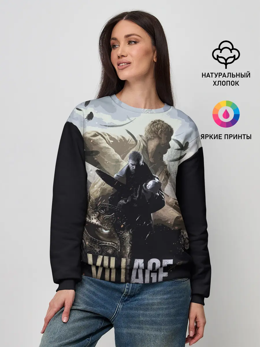 Женский свитшот / Resident Evil: Village