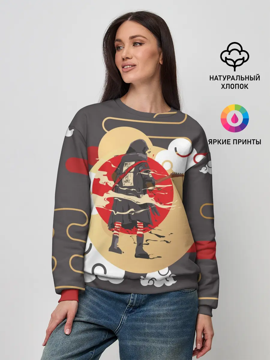 Женский свитшот / Ниндзя. Япония