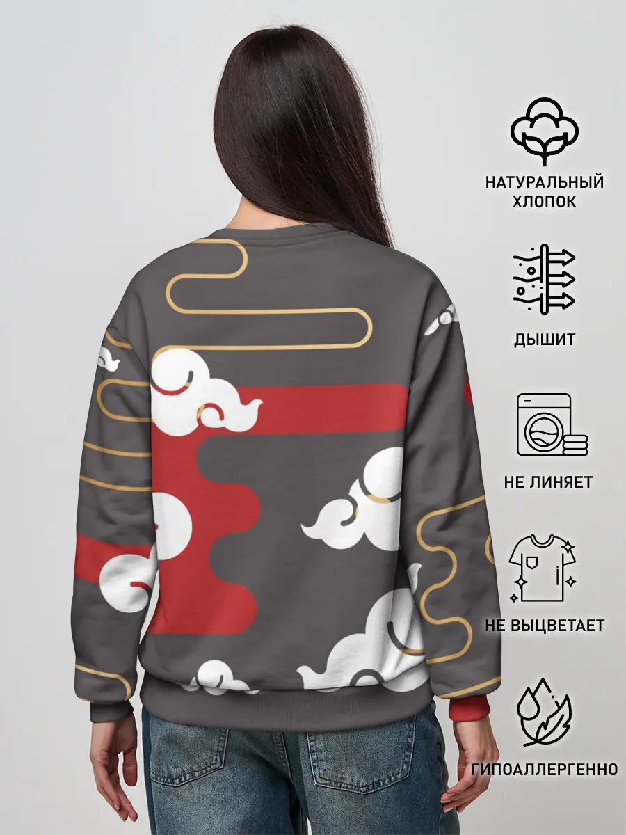 Женский свитшот / Ниндзя. Япония