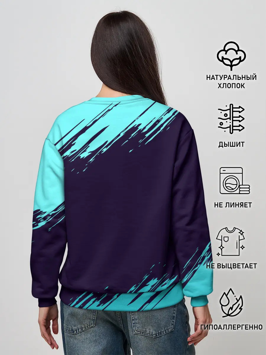 Женский свитшот / Русалка на отдыхе | Mermaid