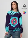 Женский свитшот / Русалка на отдыхе | Mermaid