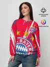 Женский свитшот / ФК БАВАРИЯ / BAYERN / МЮНХЕН