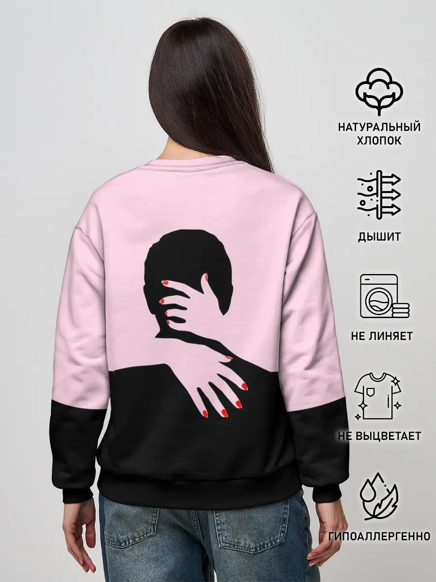 Женский свитшот / Объятия и страсть