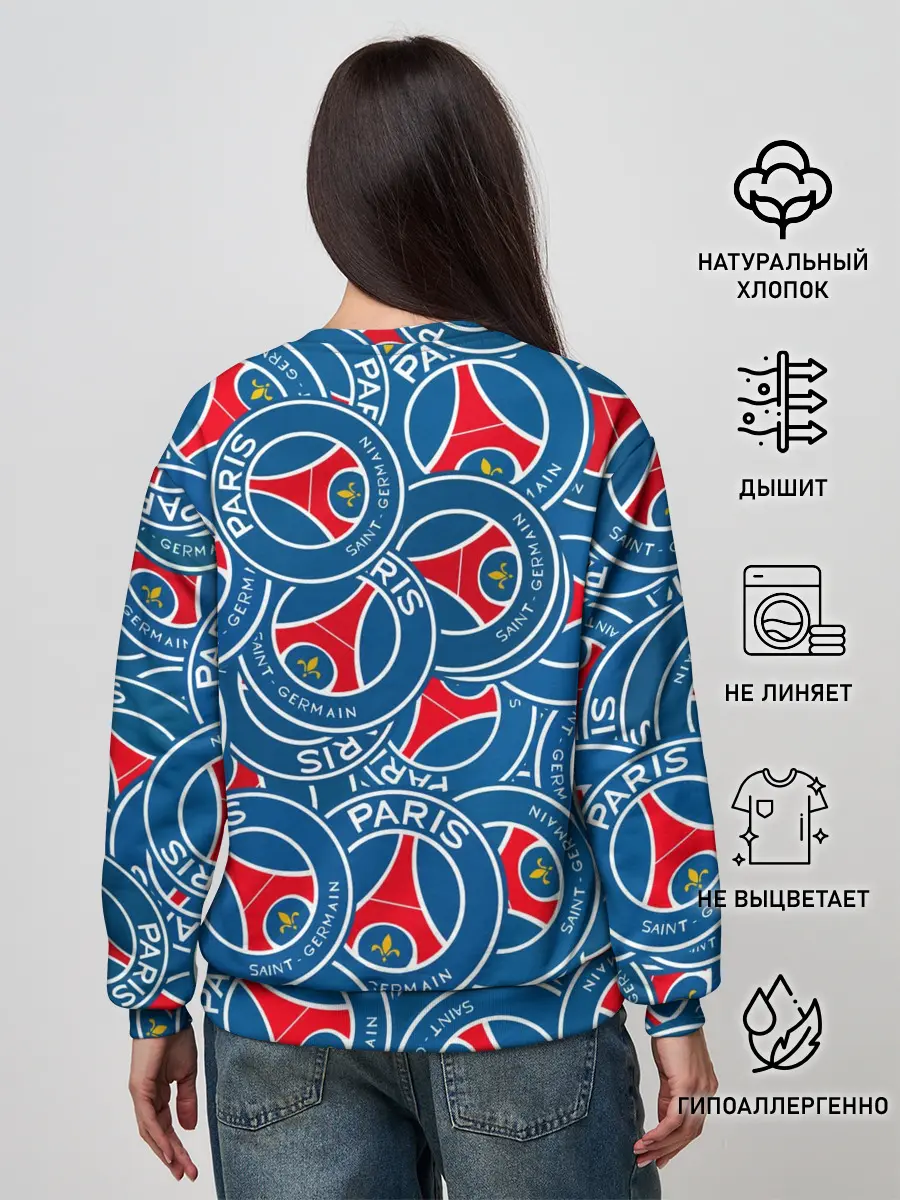 Женский свитшот / ФК ПСЖ / PARIS SAINT GERMAIN