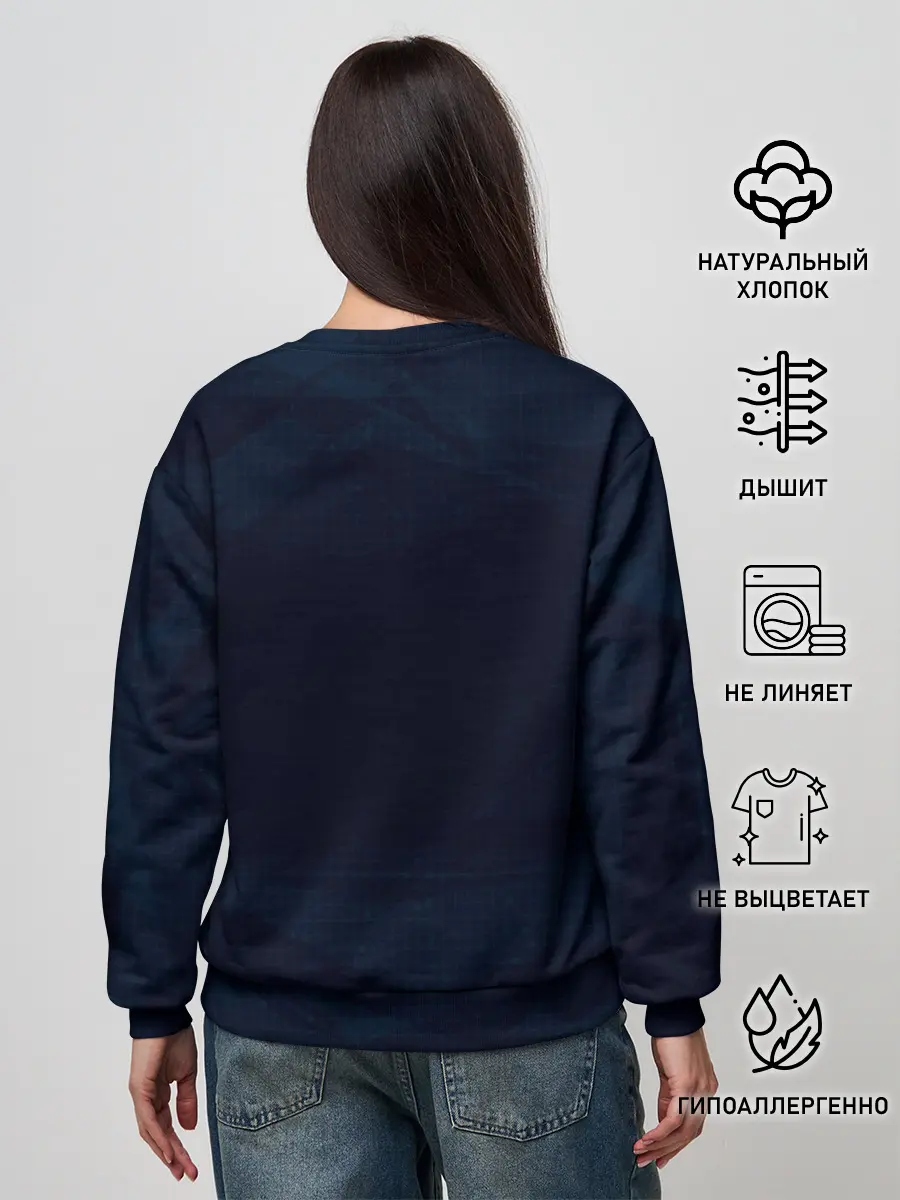 Женский свитшот / Косатки